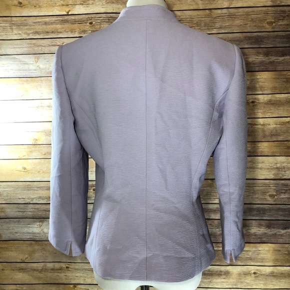 Tahari Arthur S. Levine Lavender Purple Blazer - Picture 2 of 8